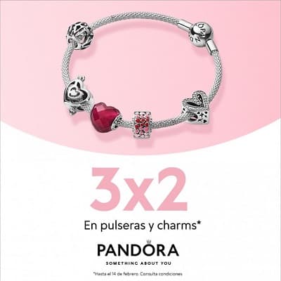 Oferta de San Valentin Joyeria Pandora