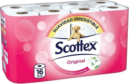 Oferta Papel higienico Scottex Amazon
