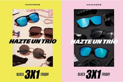 BlackFriday 3x1 gafas de sol Hawkers