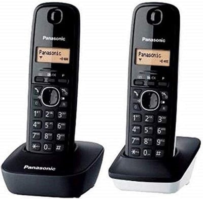 Oferta 2 teléfonos inalámbricos para casa Panasonic