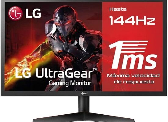 Oferta Monitor Gaming LG 24 144hz 1ms Amazon