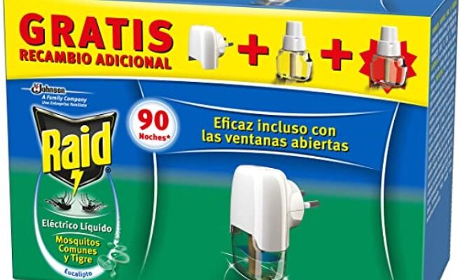 Raid Insecticida electrico Amazon